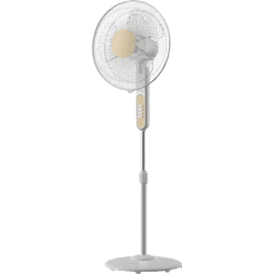 BAJAJ Midea BP-07 Pedestal Fan | 400 mm 3 Blade | White