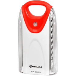 BAJAJ ELX 36 LED Lantern Emergency Light | Red White