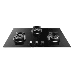 Faber Hobtop Nexus Glass Automatic Hob | 3 Burners | HT783 CRS BR CI