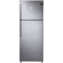 SAMSUNG 478 L Frost Free Double Door 3 Star Convertible Refrigerator | RT49R633ESL/TL | EZ Clean Steel | Silver