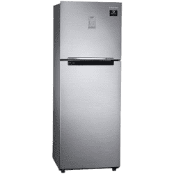 SAMSUNG 234 L Frost Free Double Door 2 Star Convertible Refrigerator | RT28A3722S8/HL | Elegant Inox