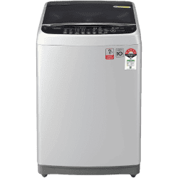 LG 8.0 Kg Inverter Fully-Automatic Top Loading Washing Machine | T80SJSF1Z | Silver