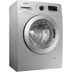SAMSUNG 6.5 kg Fully Automatic Front Load with In-built Heater | WW65R20GLSS/TL | Silver