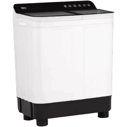 Haier Semi Automatic Top Load Washing Machine | HTW85-178BK | 8.5 kg | Black,White