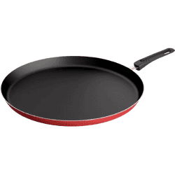 Nolta Popular Series Dosa Tawa 24 cm diameter  | Aluminium, Non-stick, Induction Bottom