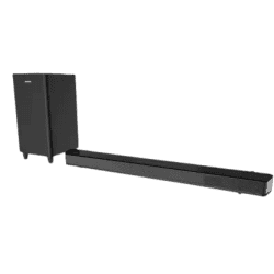 Philips Bluetooth Soundbar with Wireless Subwoofer | 160 W | 2.1 Channel | Black | HTL8162/94
