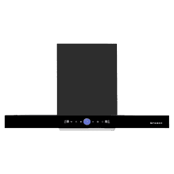 Faber Dazzle | Wall Mounted Chimney | Matte Black | BLDC FL HC BK 90