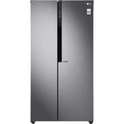 LG Refrigerator | GC-B247KQDV | 679 L | Frost Free Side by Side Refrigerator | with Multi Air Flow | Dark Graphite Steel