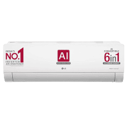 LG | 1 Ton | 5 Star | Rs-Q14Ynze | Ai Dual Inverter Split Ac | White