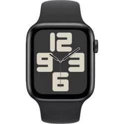 Apple Watch SE 2nd Gen | GPS + Cellular | 44 mm | Midnight Case & Midnight Sport Band | Midnight Strap | MRH83HN/A