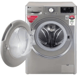 LG Fully Automatic Front Load Washing Machine | FHV1409ZWP | 9 kg | Silver
