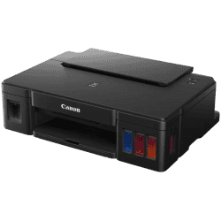 Canon PIXMA Ink Efficient G1010 | Single Function Color Ink Tank Printer | Borderless Printing