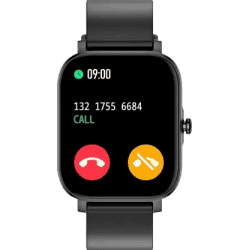 URBAN FIT M | Bright Display | 500 Nits | 60 Sports Mode | IPX68 Resistance Smartwatch | Black Strap