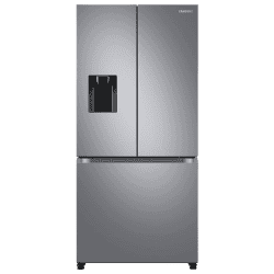 Samsung 579 L Inverter Frost-Free French Door Refrigerator | RF57A5232SL/TL, | Ez Clean Steel | Convertible) | Real Stainless | Convertible | Silver