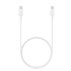 SAMSUNG WHITE USB CABLE TYPE C TO TYPE C | EP-DA705BWEGIN