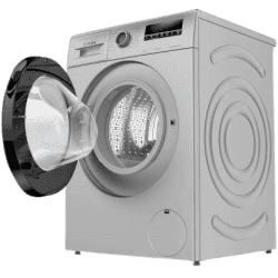 BOSCH 7 kg Fully Automatic Front Load Black-WAJ24262IN | Silver