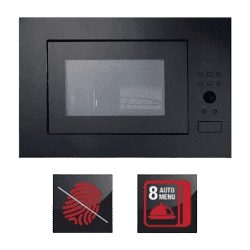 H'A'FELE AIDA 28  Built-In Microwave Oven With Grill | Black