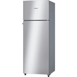 BOSCH Serie 4 290 Litres 3 Star Double Door Refrigerator CTC29S03NI | Sparkly Steel