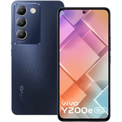 vivo Y200E 5G | 128 GB | 8 GB RAM | Black Diamond