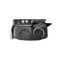 LG 7 kg Semi Automatic Top Load | P7010NBAZ | Dark Grey