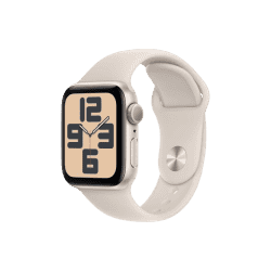 APPLE WATCH SE 2ND GEN 40MM |  MR9U3HN/A | GPS | STARLIGHT ALUMINIUM STARLIGHT SPORT BAND S/M SIZE