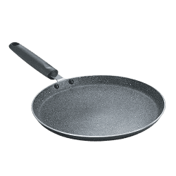 Prestige Omega Deluxe Granite Dosa Tawa | 250 mm | Aluminium | Black