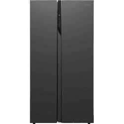 Haier Frost Free 570 L Side By Side refrigerator | HRF-622KS HR/NF 570L SBS | Black Steel