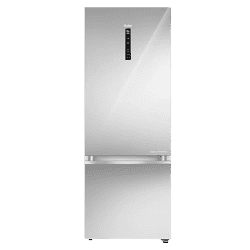 Haier 355 L |  Bottom Freezer Refrigerator | HRB-4053PMG-P | Mirror Glass