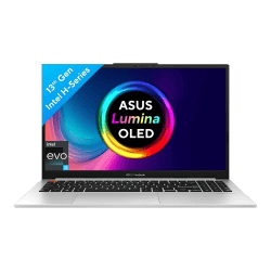ASUS Vivobook S 15 OLED 2023 Intel Core EVO i5-13500H Thin & Light Laptop | S5504VA-MA543WS | 13th Gen | 15.6″ | 39.62 cm | 2.8K 120Hz OLED | 16GB | 512GB SSD | Windows 11 | Office 2021 | 75WHr | Silver | 1.7 kg