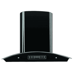 Pureflames | Shine |  Kitchen Chimney | 60 cm | Black