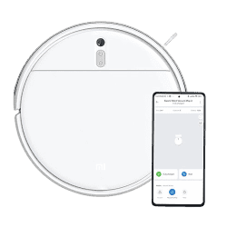 MI Xiaomi Robot Vacuum-Mop 2i 2200 Pa Powerful Suction 450 mL | Electronically Controlled  | 270 mL Water Tank  | remotely via app Alexa GA Enabled | White