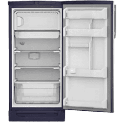Godrej | 185 L | RD EDGE 205B 23 TDF JY BL | Direct Cool Single Door 2 Star Refrigerator with Base Drawer |Joy Blue