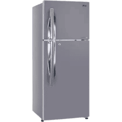 LG Frost Free Double Door Convertible Refrigerator | 2 Star | 242 L |  GL-T292RPZY | Shiny Steel