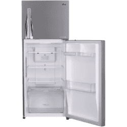 LG Frost Free Double Door Convertible Refrigerator | 2 Star | 242 L |  GL-T292RPZY | Shiny Steel