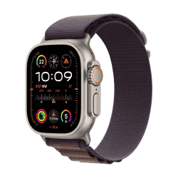 APPLE WATCH ULTRA 2 | 49MM |  M SIZE CEL | TITANIUM CASE INDIGO ALPINE LOOP
