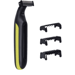 Havells ST 7000 Rechargeable Dual-Blade Shaver + Trimmer | Runtime: 60 min Trimmer for Men | Yellow
