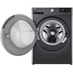 LG Washing Machine | FHP1208Z9B | 8 kg | Fully Automatic Front Load with In-built Heater | Black