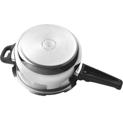Butterfly Present Stainless steel cute 5.5 liter cooker with extra glass Lid