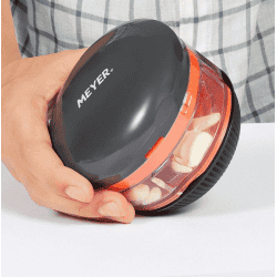 Meyer Kitchen Hacks Mini Handy Chopper | All In One Chopper | 125Ml | Orange