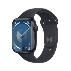Apple Watch Series 9 GPS | 45mm | Midnight Sport Band | M/L | Midnight Aluminium Case | MR9A3HN/A