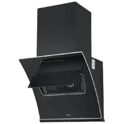 Hindware ESSENCE 60 AUTO CLEAN Auto Clean Wall Mounted Chimney |1280 CMH | BLACK