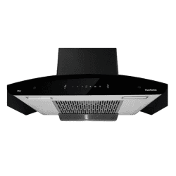 Pureflames MAX 90 Wall Mount Chimney | Black