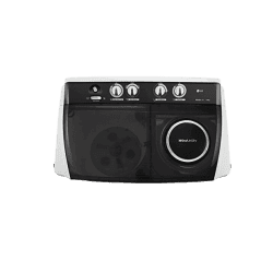 LG 9Kg 5 Star Washing Machine Spin 6.5Kg | Rust Free Body | Roller Jet Pulsator | P9041SGAZ | Grey