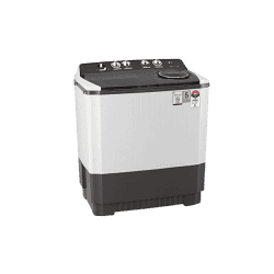 LG 9Kg 5 Star Washing Machine Spin 6.5Kg | Rust Free Body | Roller Jet Pulsator | P9041SGAZ | Grey
