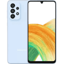 SAMSUNG Galaxy A33 | 128 GB/6 GB RAM | Awesome Blue