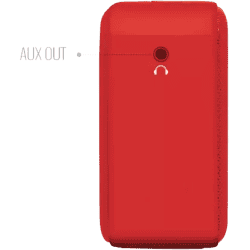SAREGAMA Carvaan Mini Hindi Bluetooth Speaker | Sunset Red | SCM04