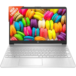 HP Ryzen 5 Hexa Core 5500U | 8 GB/512 GB SSD/Windows 11 Home |15s- eq2144au | Thin and Light Laptop | 15.6 inch | Natural Silver