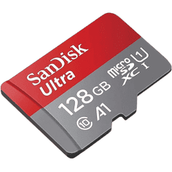 SanDisk Ultra microSD | UHS-I Card | 128GB | 120 MB/s