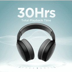 boAt Rockerz 460 Headset | 30 Hours Playback | Beast Mode | ENx Technology | Active Black
