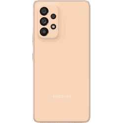SAMSUNG Galaxy A53 5G |256 GB/8 GB RAM | Awesome Peach